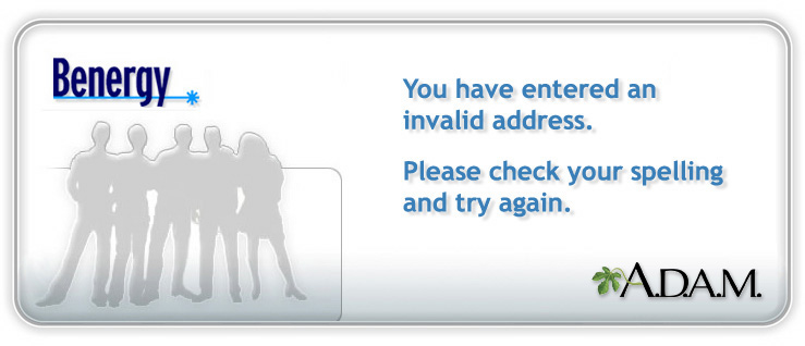 You have entered an invalid address.  Please check your spelling and try again.